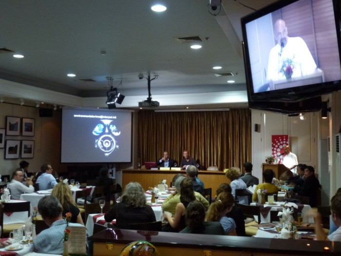 EIA presents at the Foreign Correspondents Club of Thailand on Environmental Crime in Asia