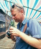 EIA director Dave Currey photographing in the field, Vietnam.